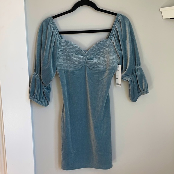 Urban Outfitters Velvet Mini Dress - Picture 1 of 7